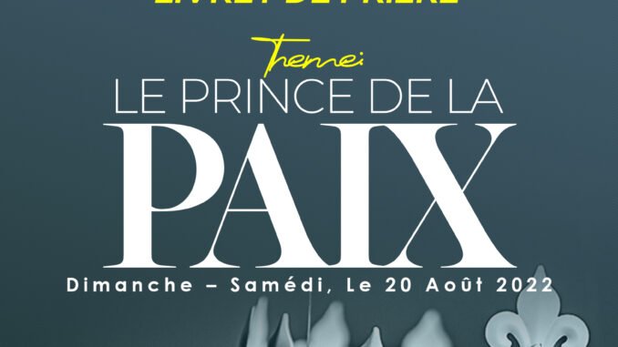 FOF 2022 frenchPRAYER BOOKLET COVER
